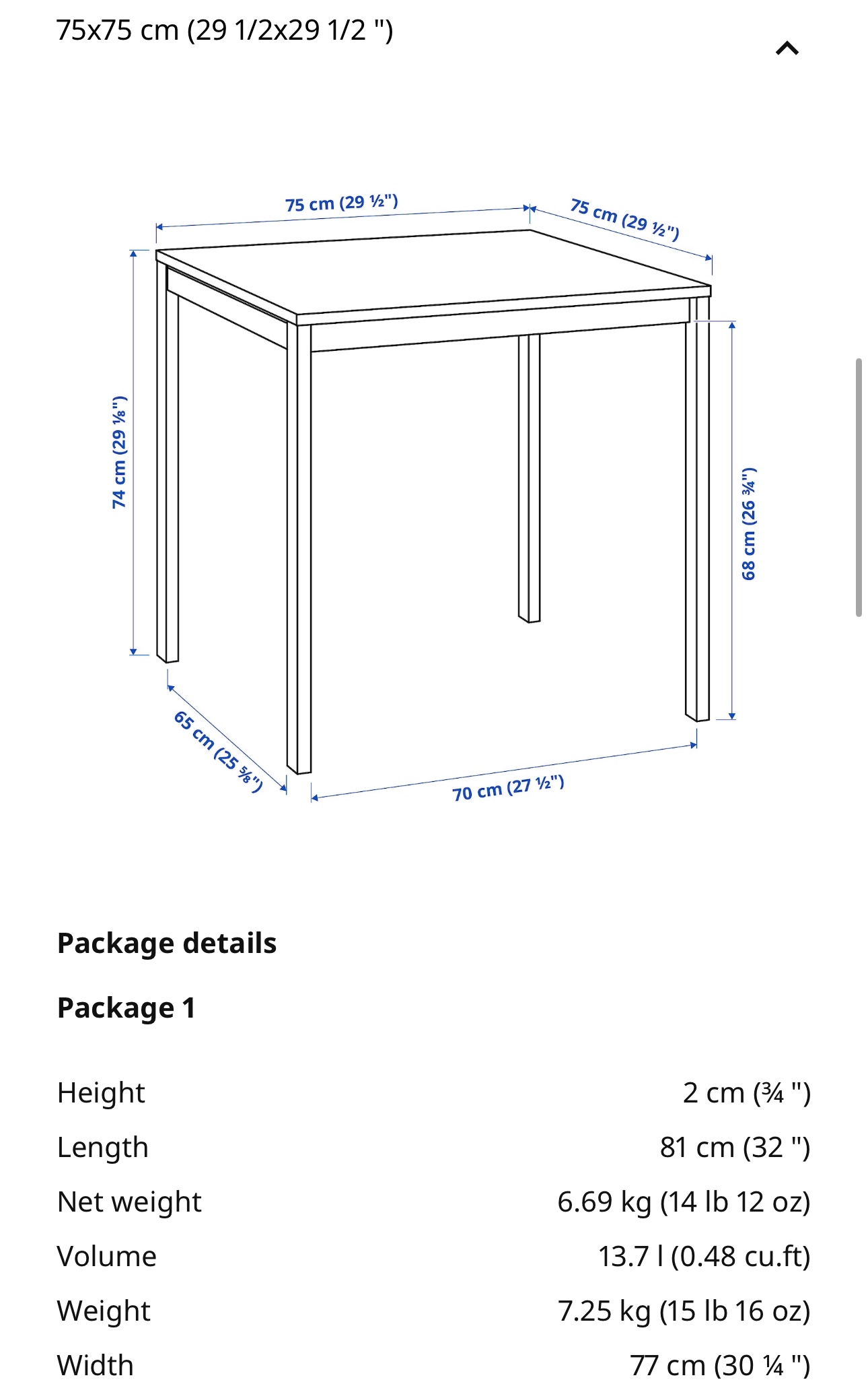 IKEA dining White Table - photo 5