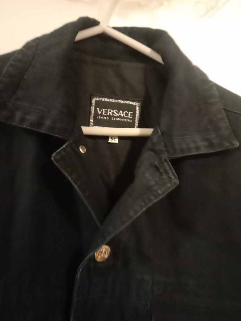Versace Jeans Signature Black Denim Jacket - photo 2