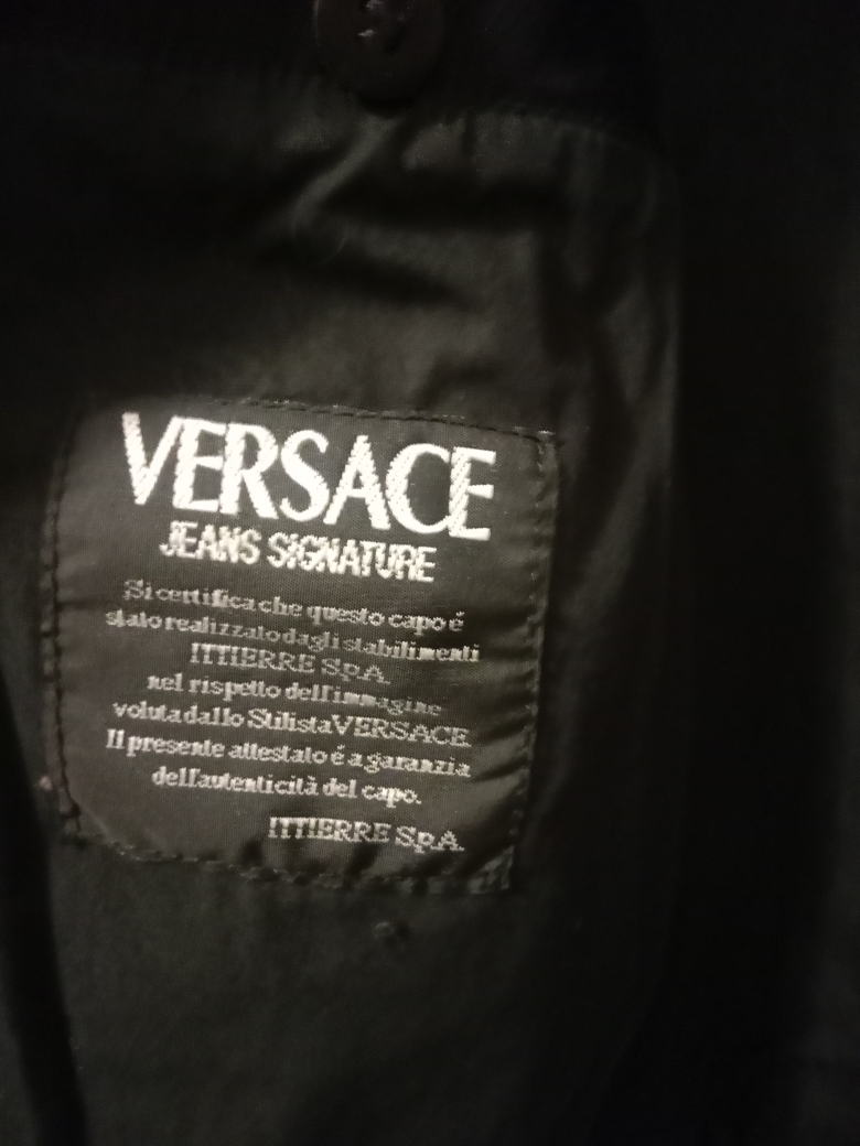 Versace Jeans Signature Black Denim Jacket - photo 4