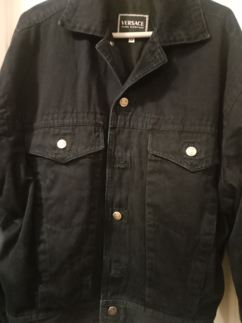 Versace Jeans Signature Black Denim Jacket - photo 5