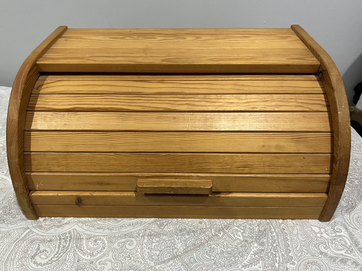 Wooden Bread Box