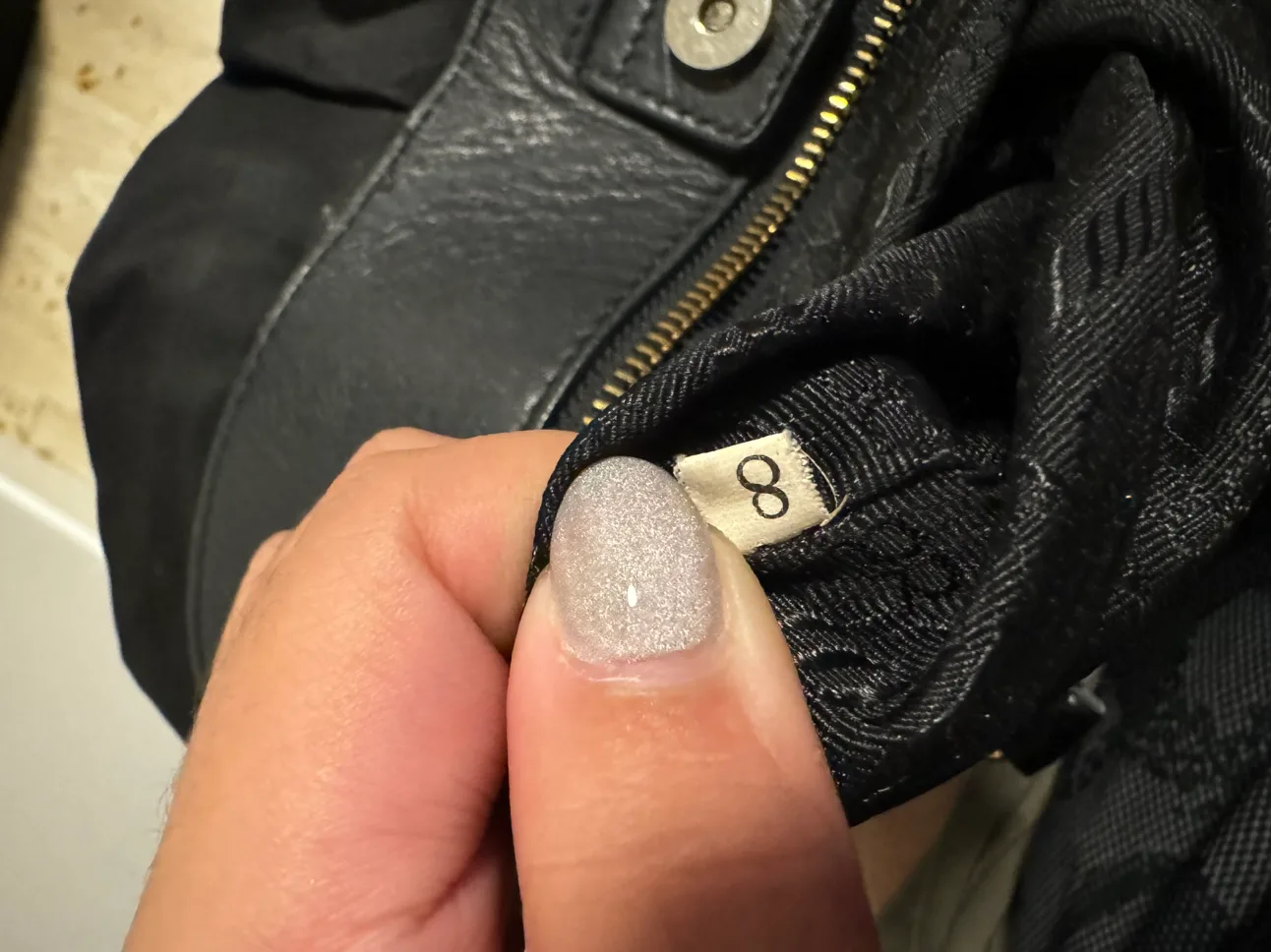 Authentic Prada Black Tessuto Satchel image indicator(5)