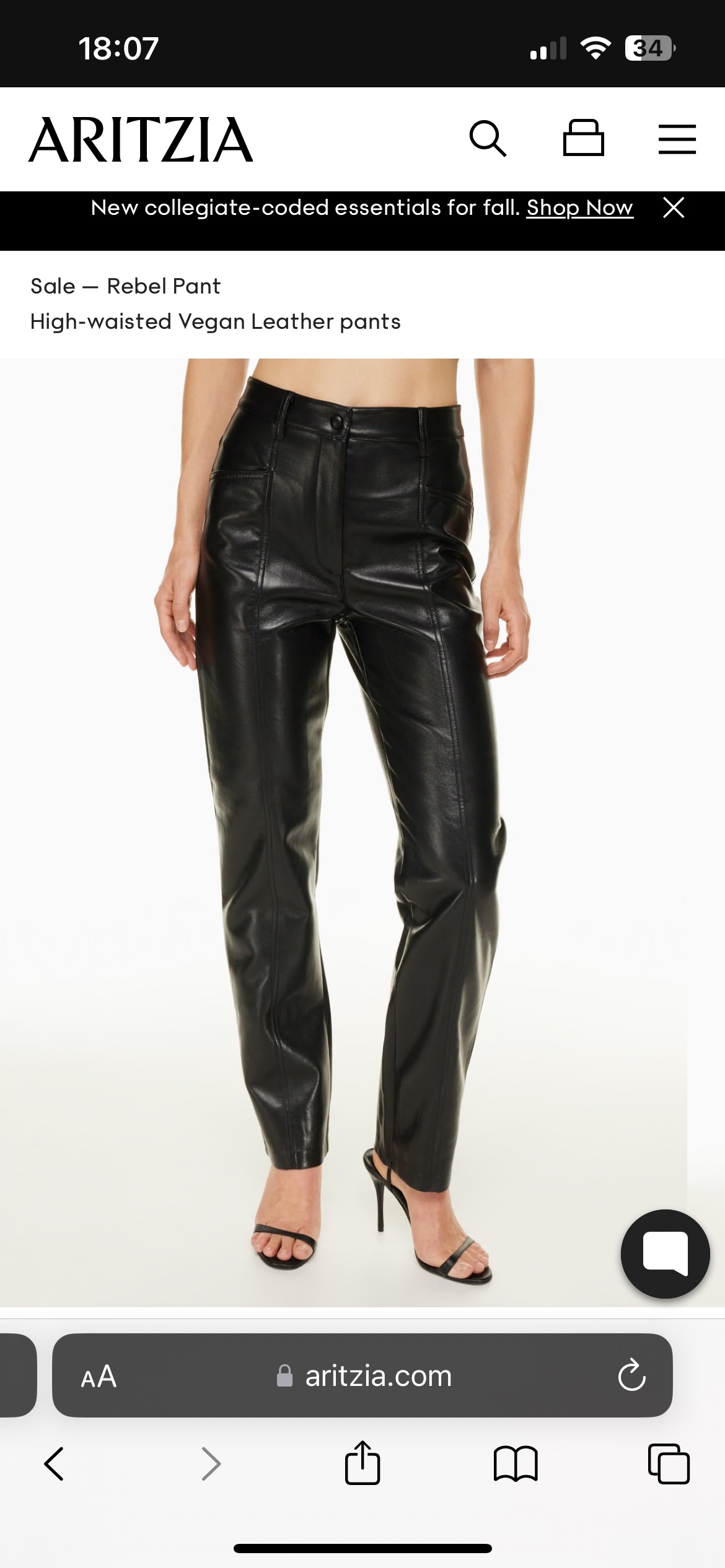 Aritzia Wilfred Green Rebel Pants Size 4 - photo 5