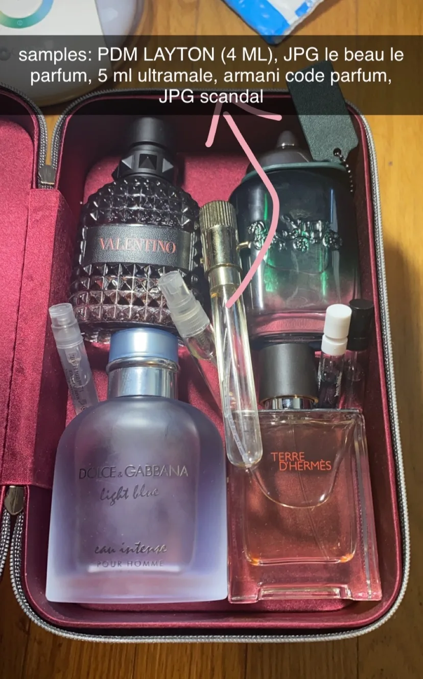 Mens Perfumes/perfume + Samples (Check Description) thumbnail
