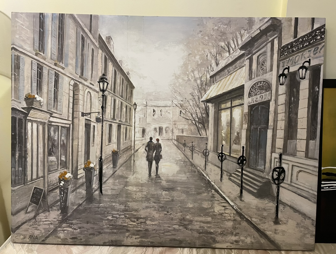 Street Scene Canvas