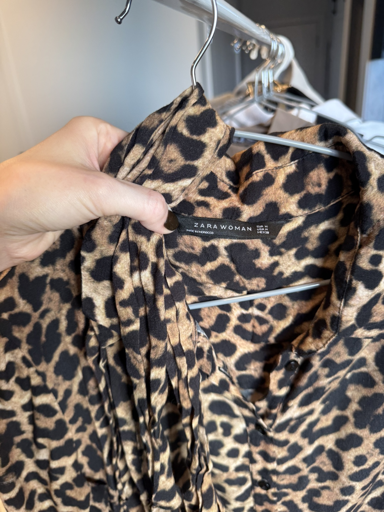 Zara Leopard Print Dress - photo 2