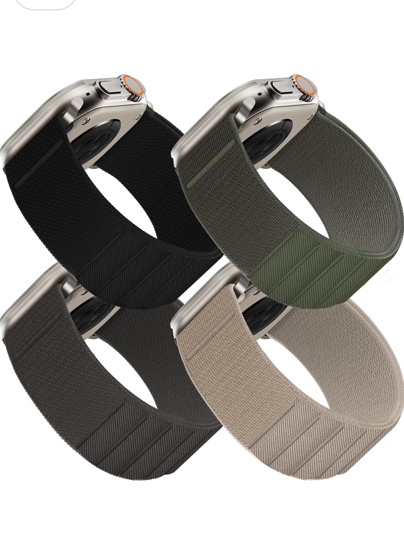 4 Pack Alpine Loop+Trail Loop Compatible with Apple Watch - photo 3