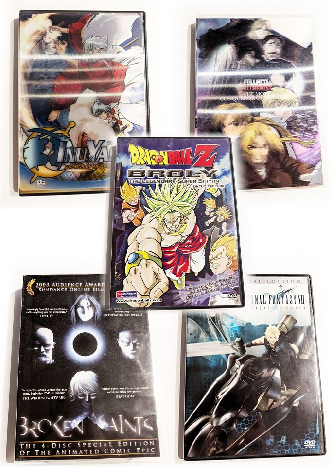 Anime DVDs