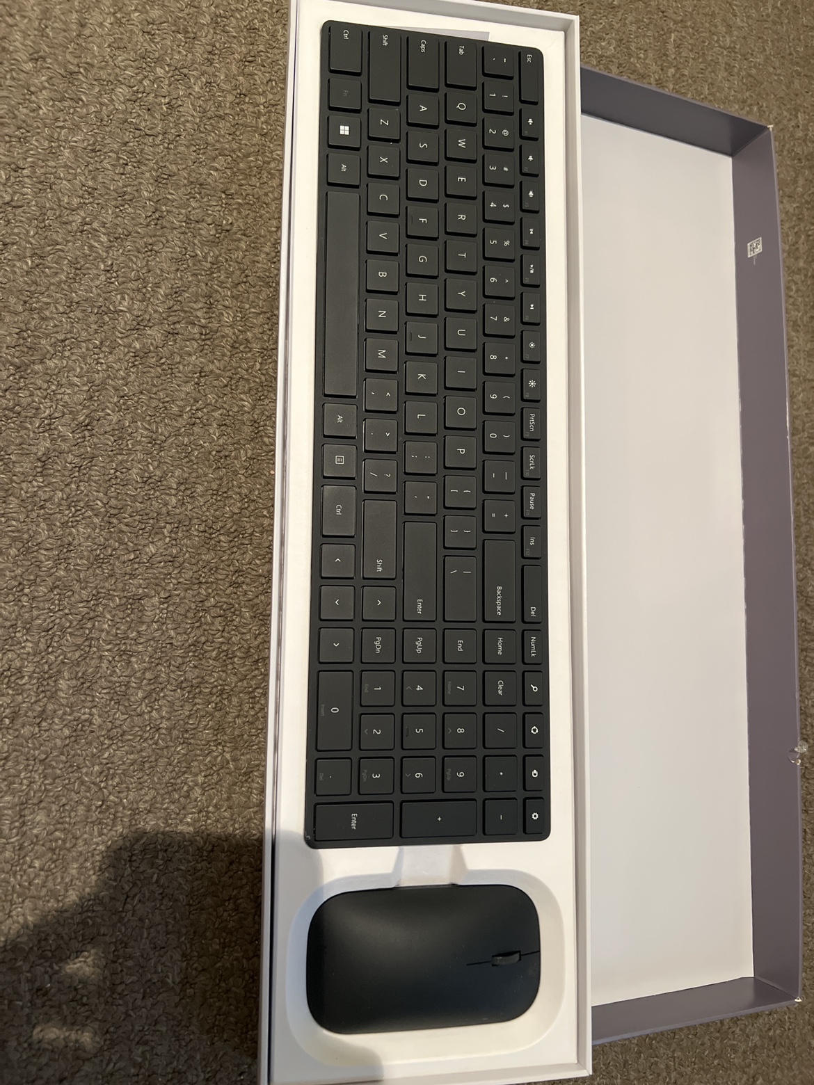 Microsoft designer keyboard and mouse set