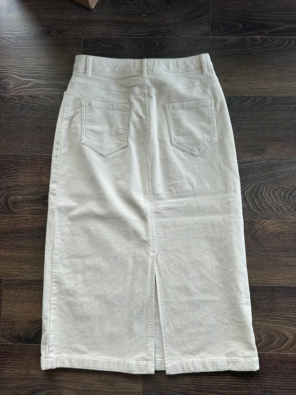 Beige Corduroy Skirt image indicator(2)