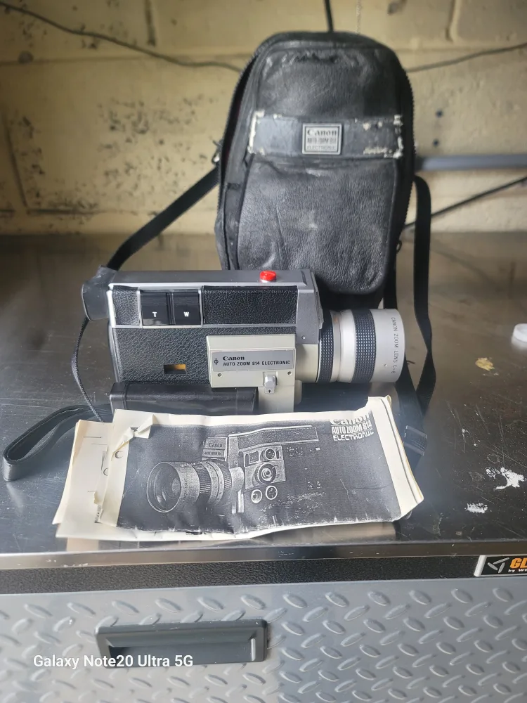 Canon Auto Zoom 814 Electronic Video Camera image indicator(8)