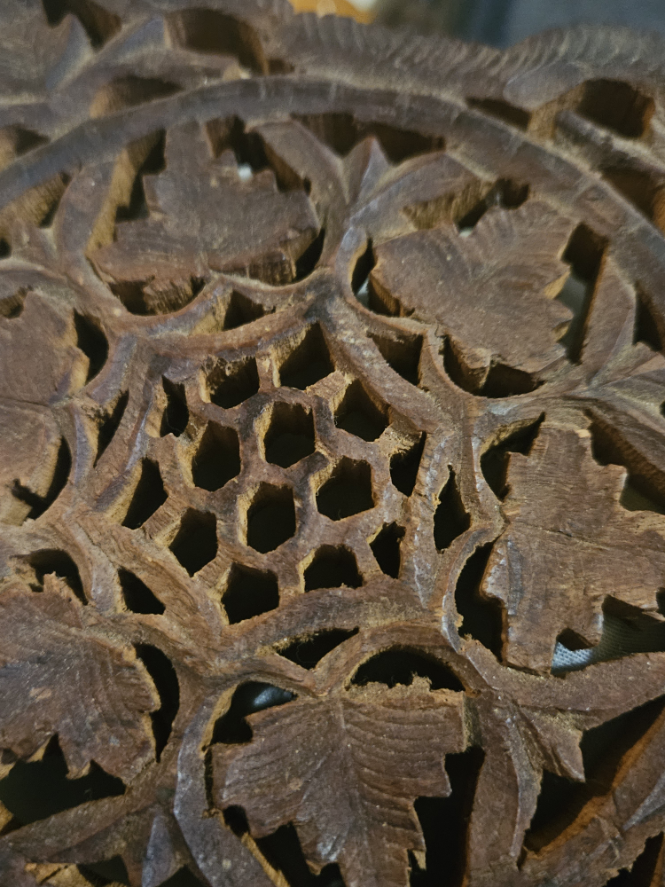 Carved Wooden Coaster - photo 4
