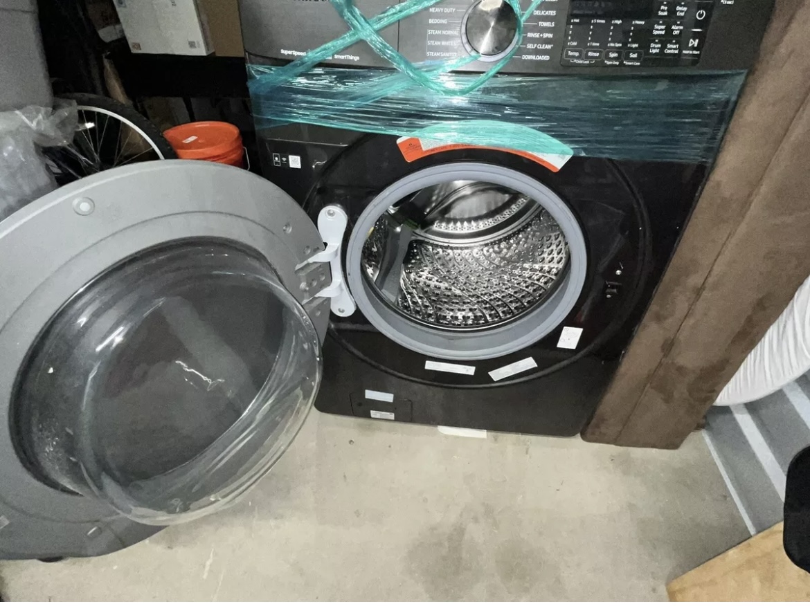 Samsung smart washer 5.0 cf extra large. With free water pan - photo 3