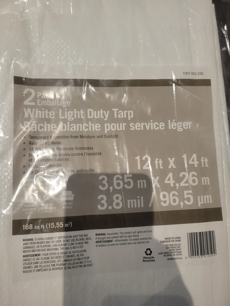 HDG light duty tarp - 12 x 14 ft image indicator(2)
