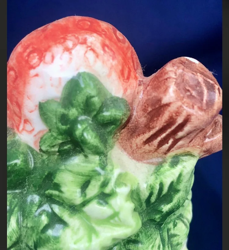 Vintage Fitz and Floyd Porcelain Fruits Bell image indicator(4)