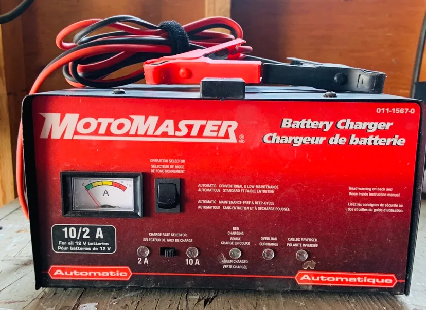 Motomaster 10/2A Battery Charger thumbnail