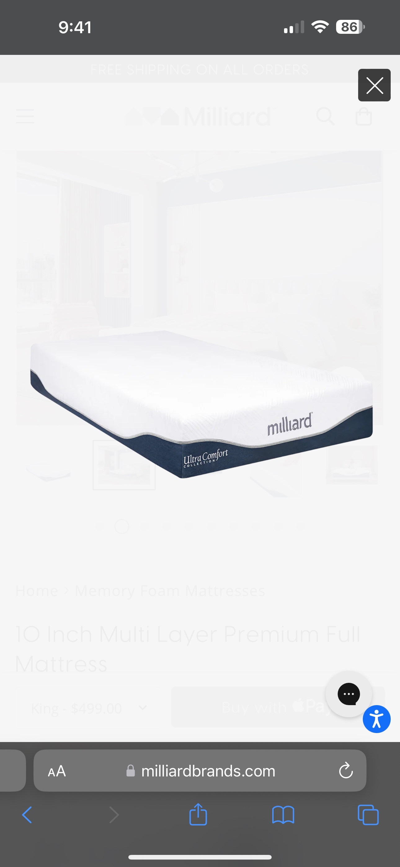 Mattress  King size - photo 2