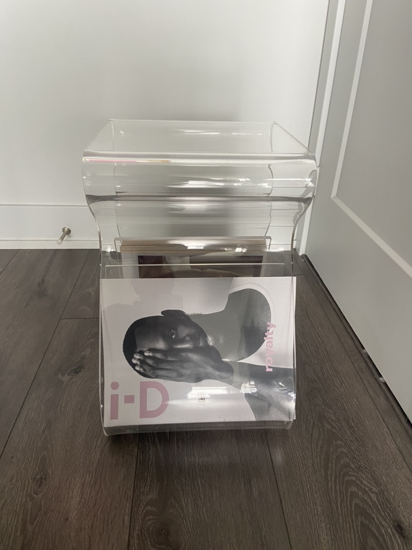 Umbra Acrylic Magazine Table/Stool - photo 3