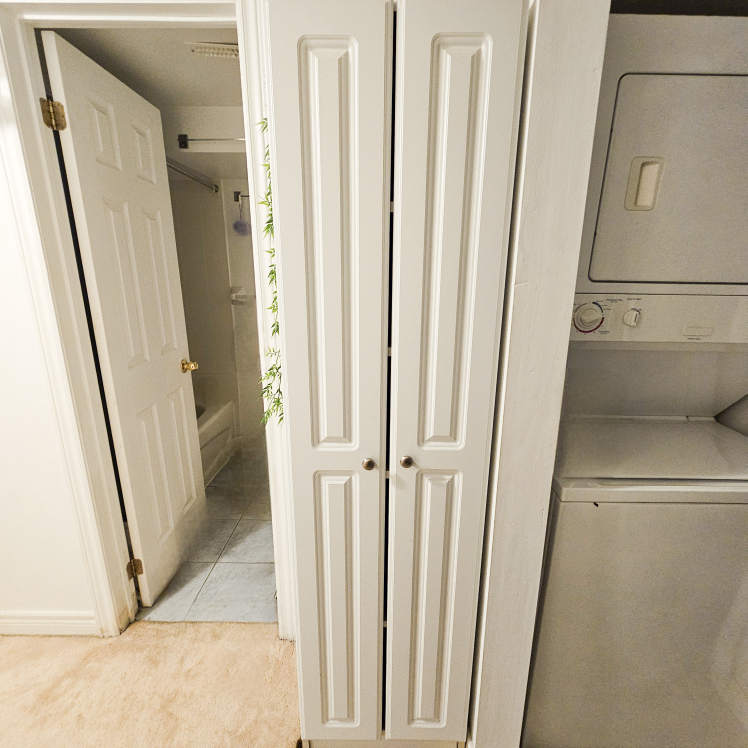 White Closet with Shelves - photo 2