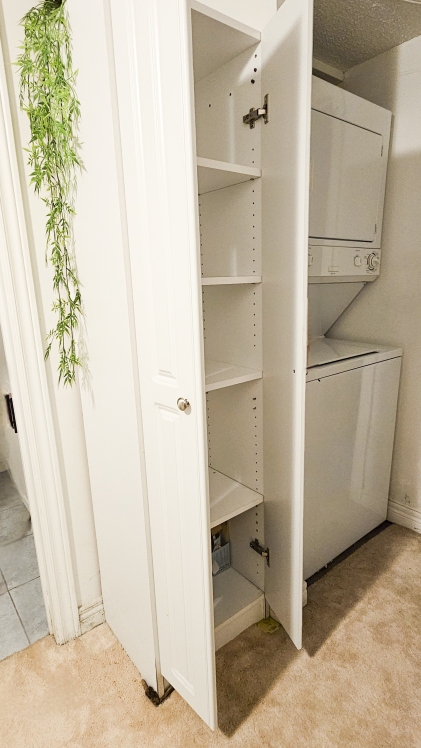 White Closet with Shelves - photo 3