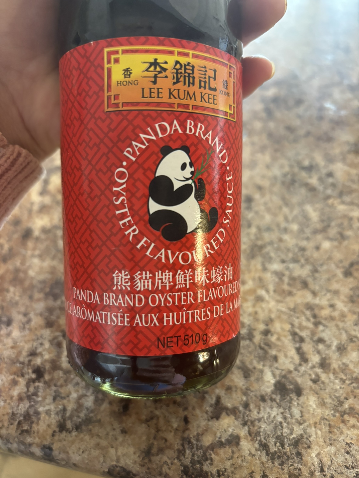 Condiment: Lee Kum Kee Panda Brand Oyster Flavoured Sauce