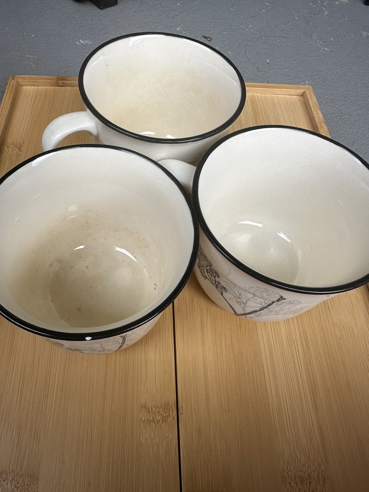 Set of 3 AristoU Mugs #freecycle