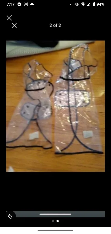 used dog Clear Rain  jackets image indicator(2)