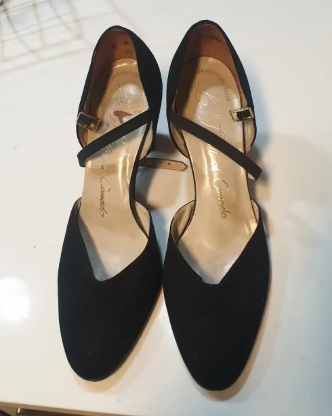 Black Suede Heels image indicator(2)