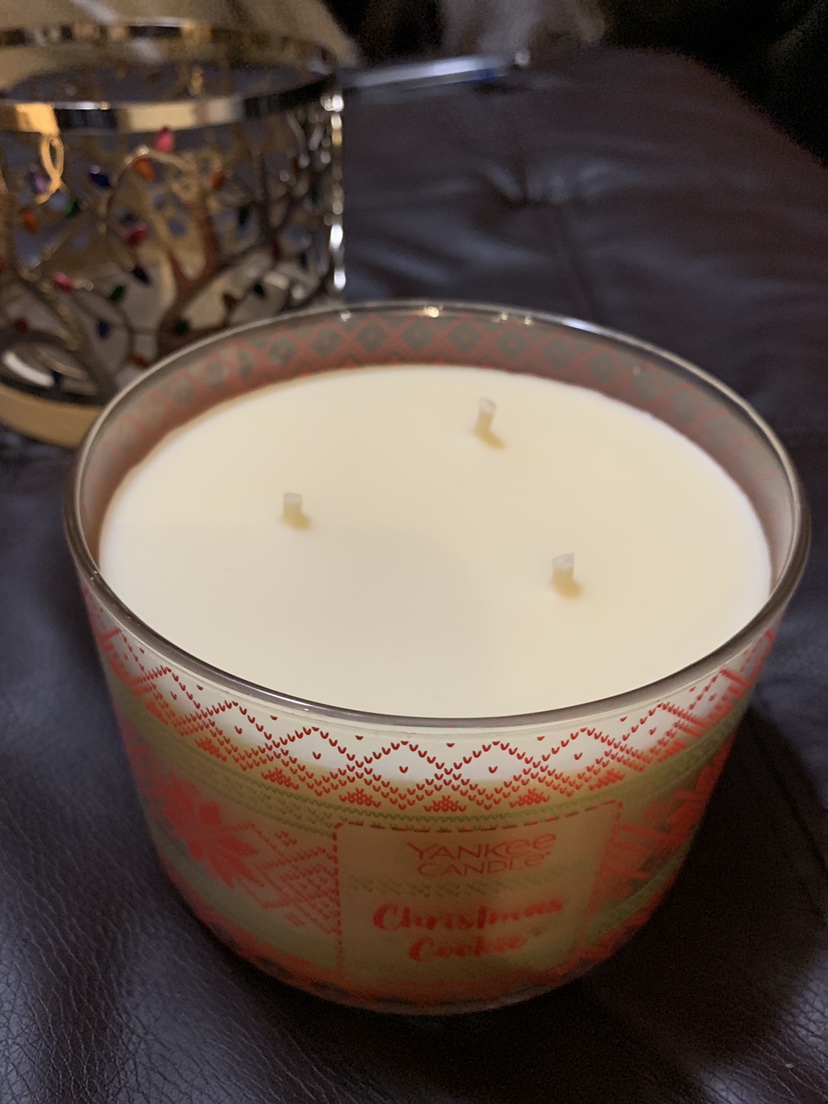 Yankees three wick candle with holder - photo 2