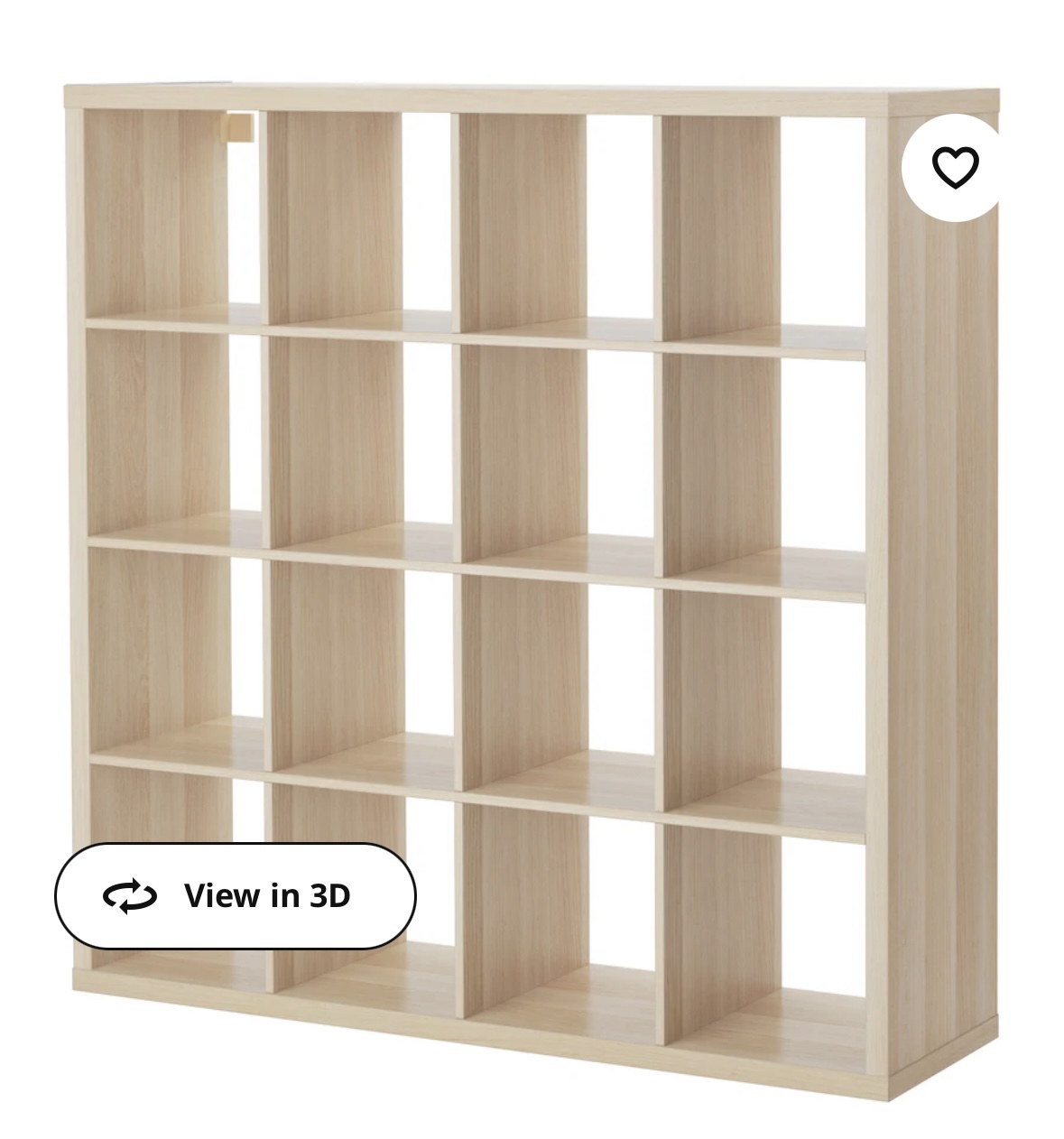 KALLAX Shelving Unit(disassembled and comes with manual)