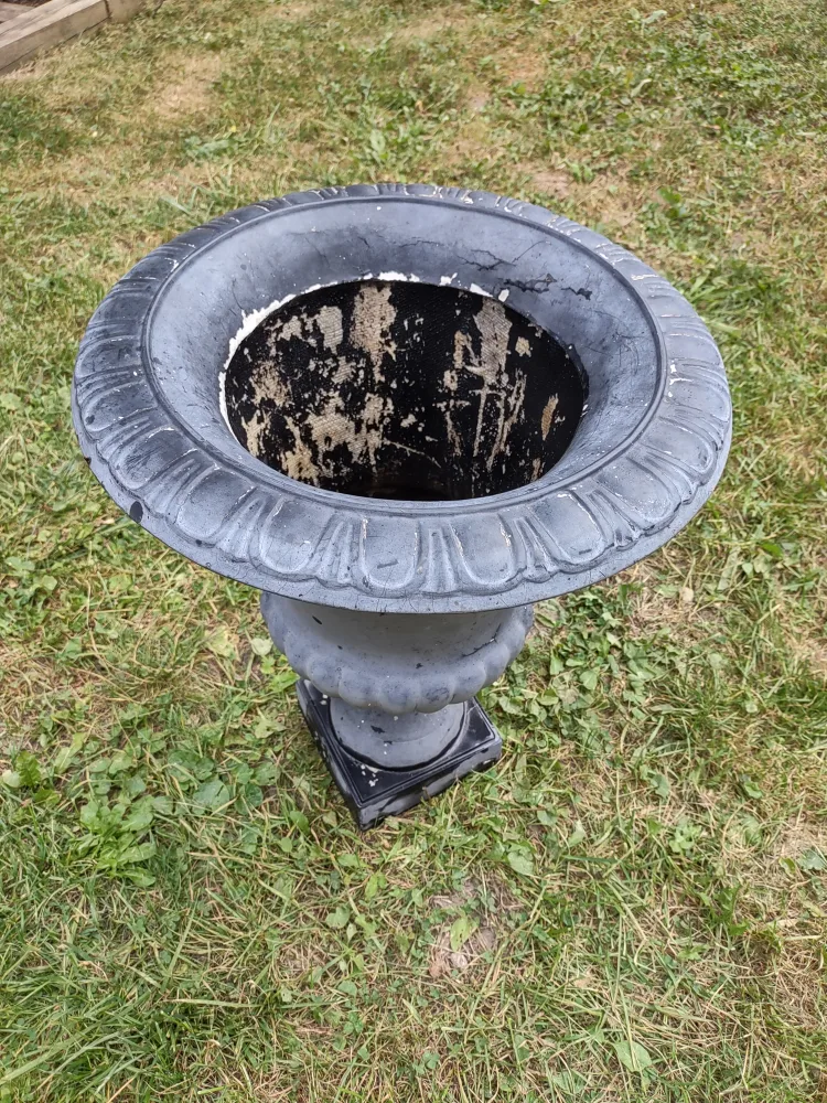 Large Black Urn Planter thumbnail