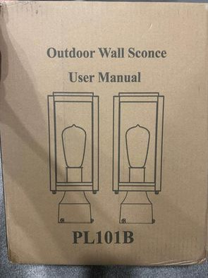 2 Pack Black Outdoor Post Lights - photo 3