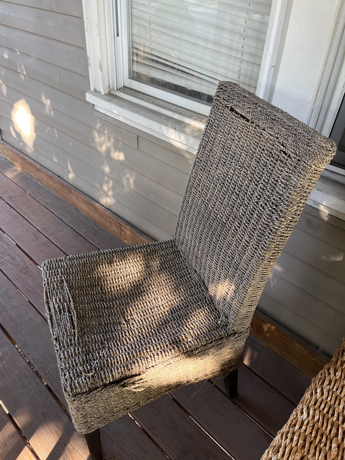 Wicker chair