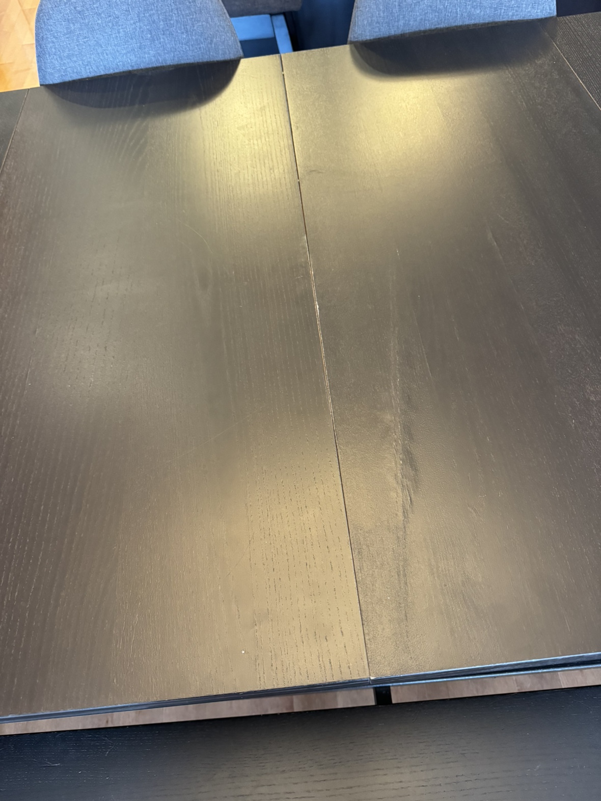 Black IKEA Dining Table with Bench - photo 4