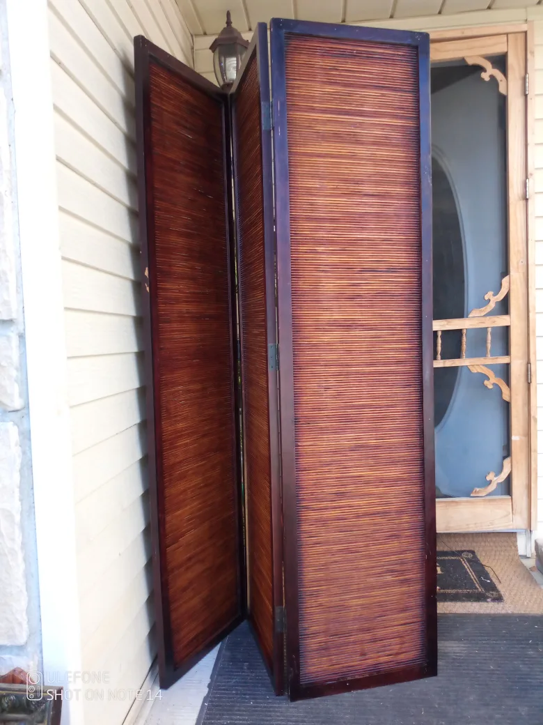 Three Panel Room Divider