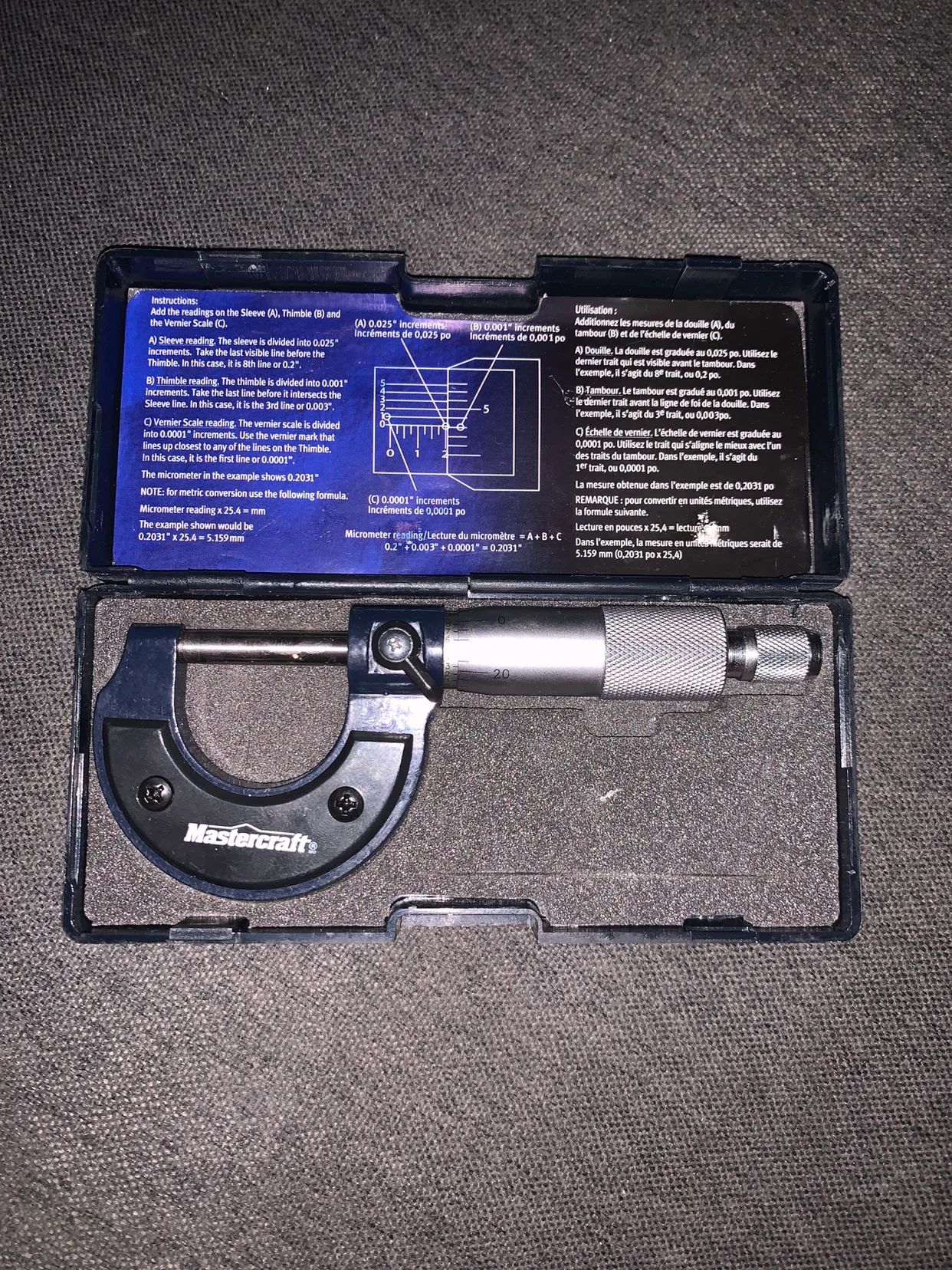 Mastercraft Micrometer thumbnail