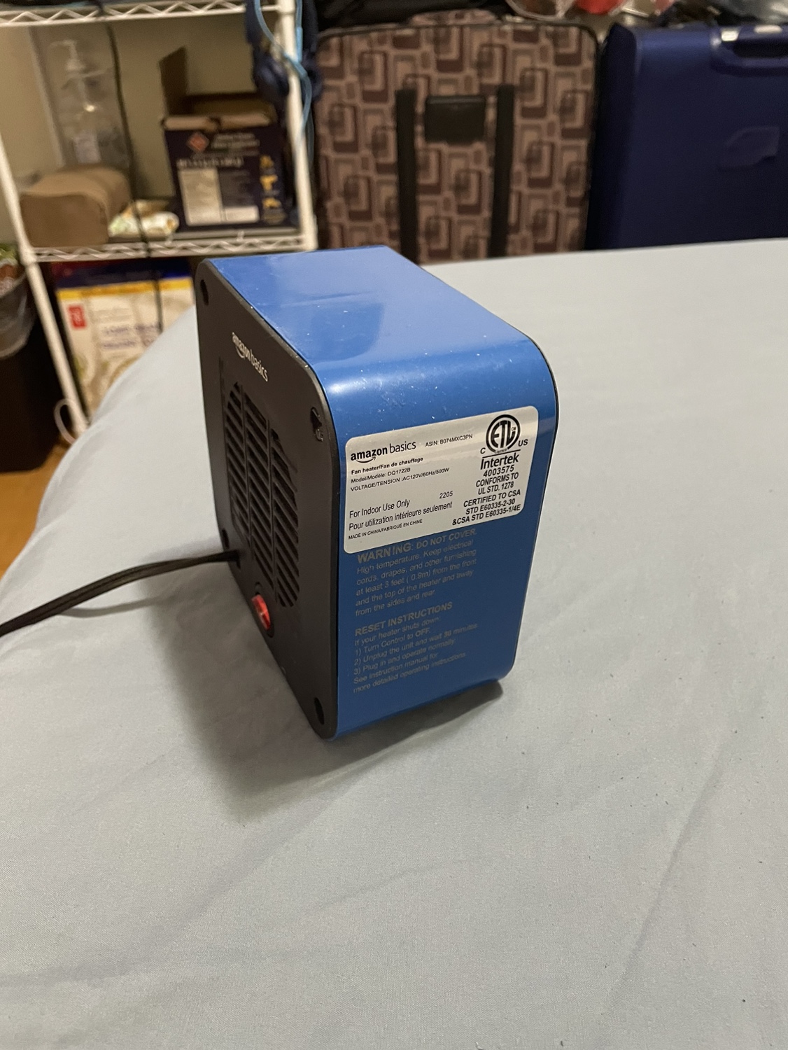 Mini heater in the room - photo 2