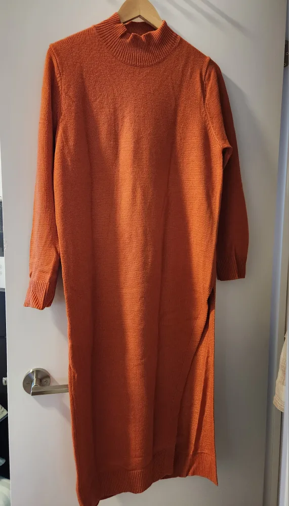 Mock Neck Sweater Dress thumbnail