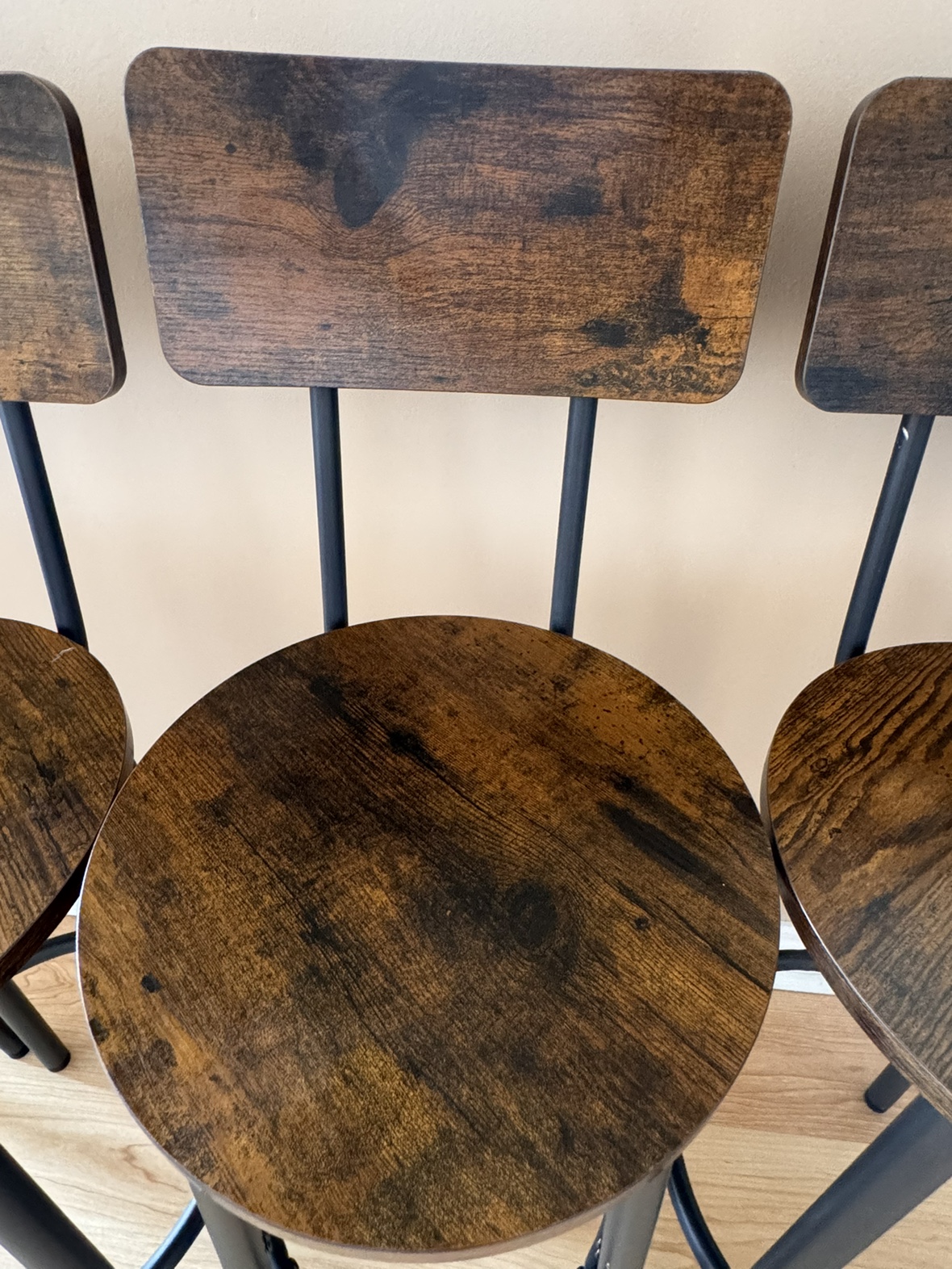 Set of 4 Bar Stools - photo 2
