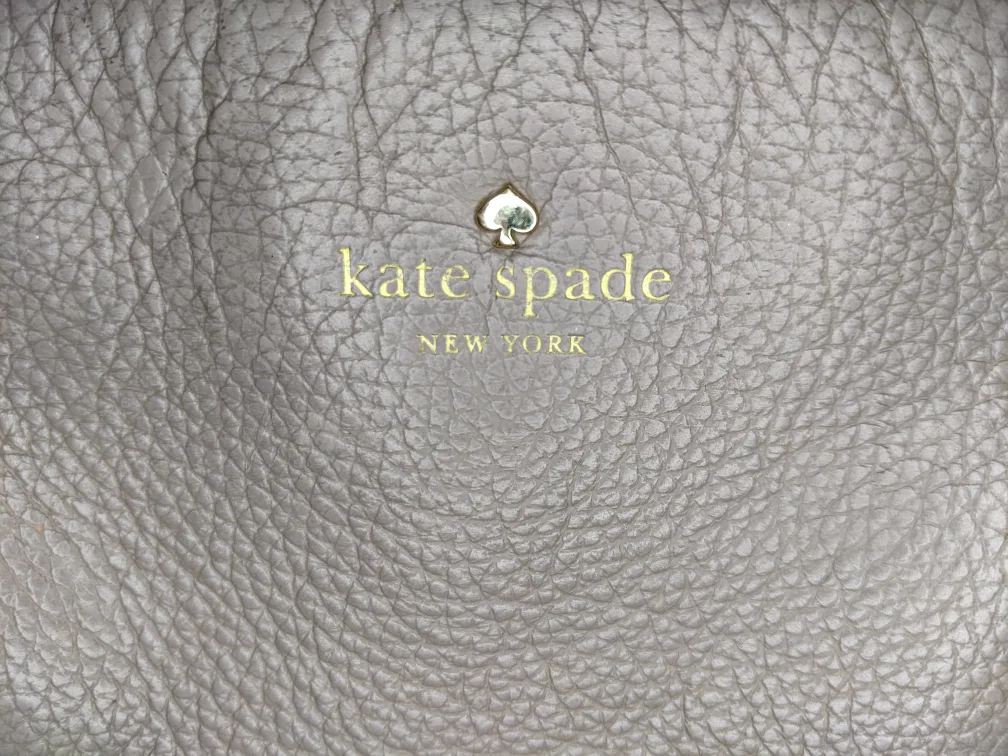 Kate Spade Larchmont Avenue Penny Gray Pebbled Large Leather image indicator(10)