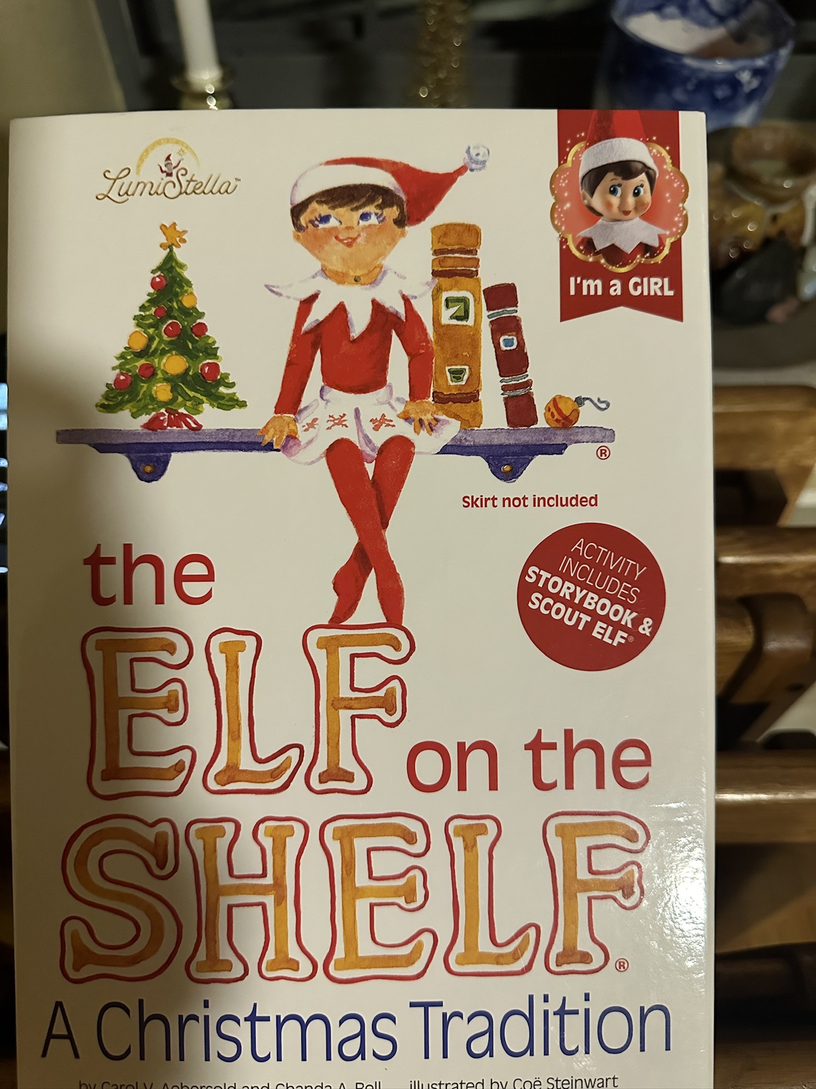 Elf on the Shelf Girl Scout Elf with Book - photo 3