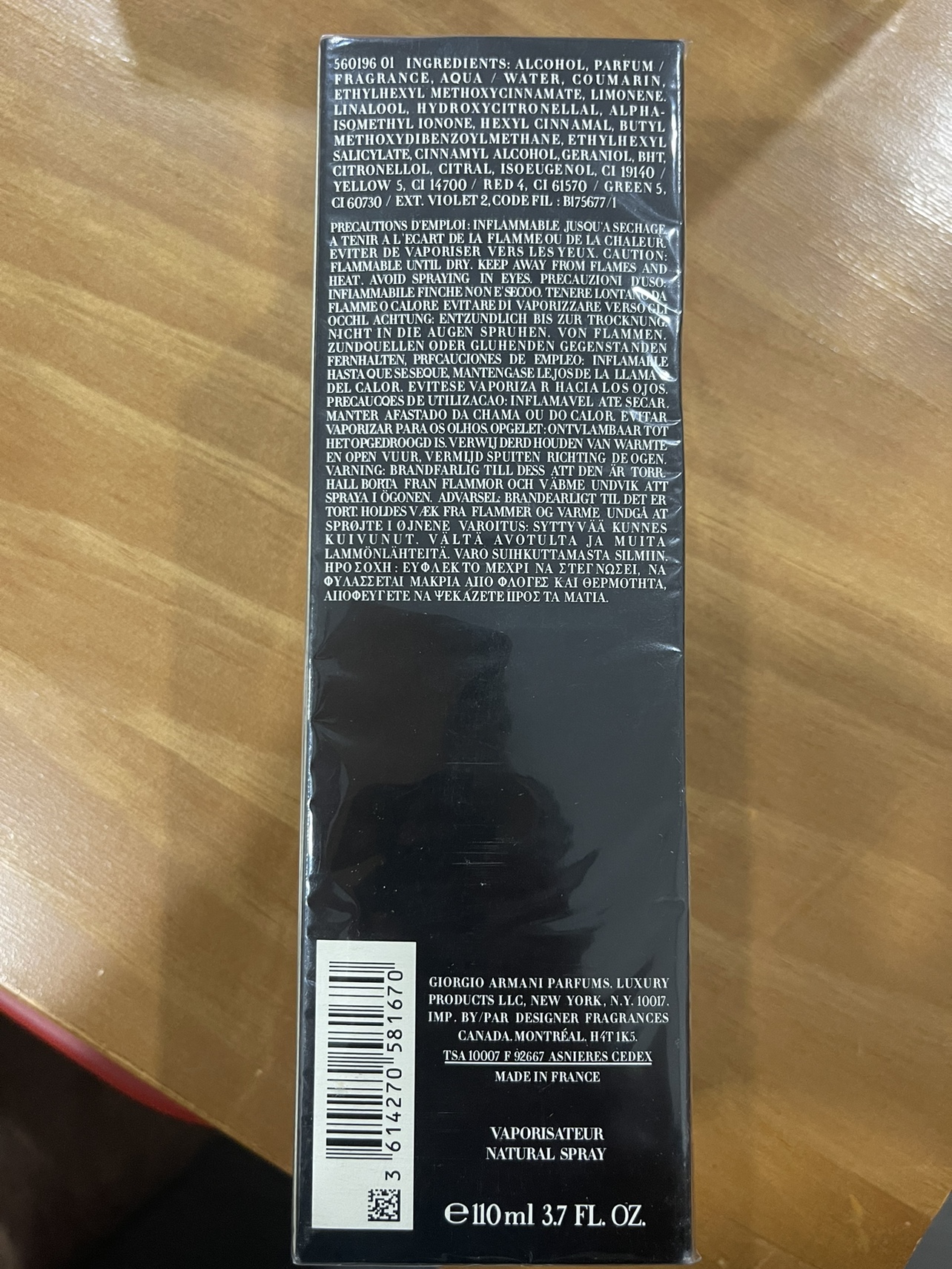 Giorgio Armani Code Profumo 110ml - photo 2