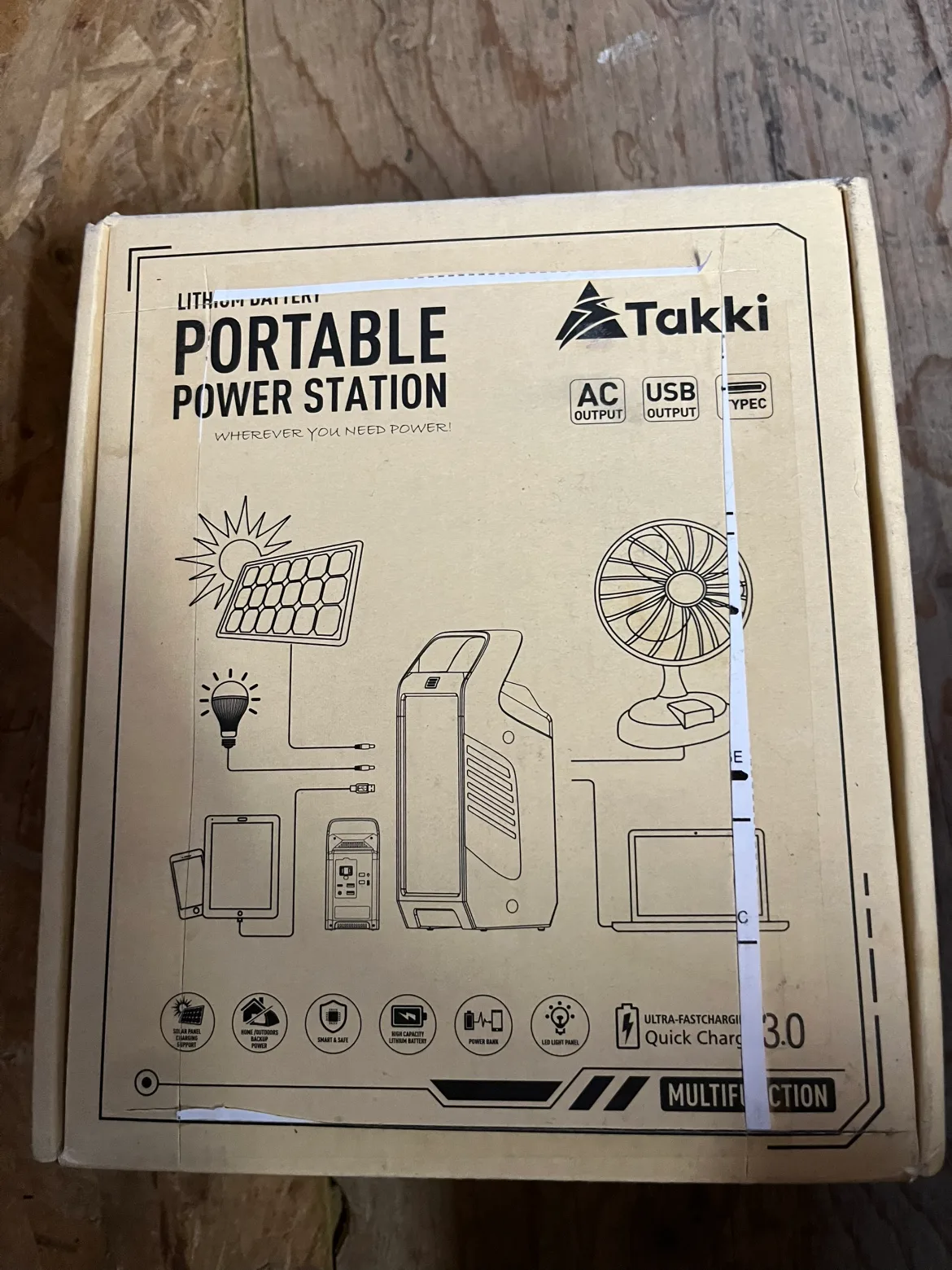 Takki Portable Power Station thumbnail