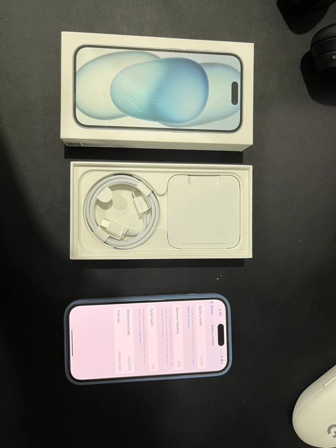 iPhone 15 - 128 GB - Blue image indicator(5)