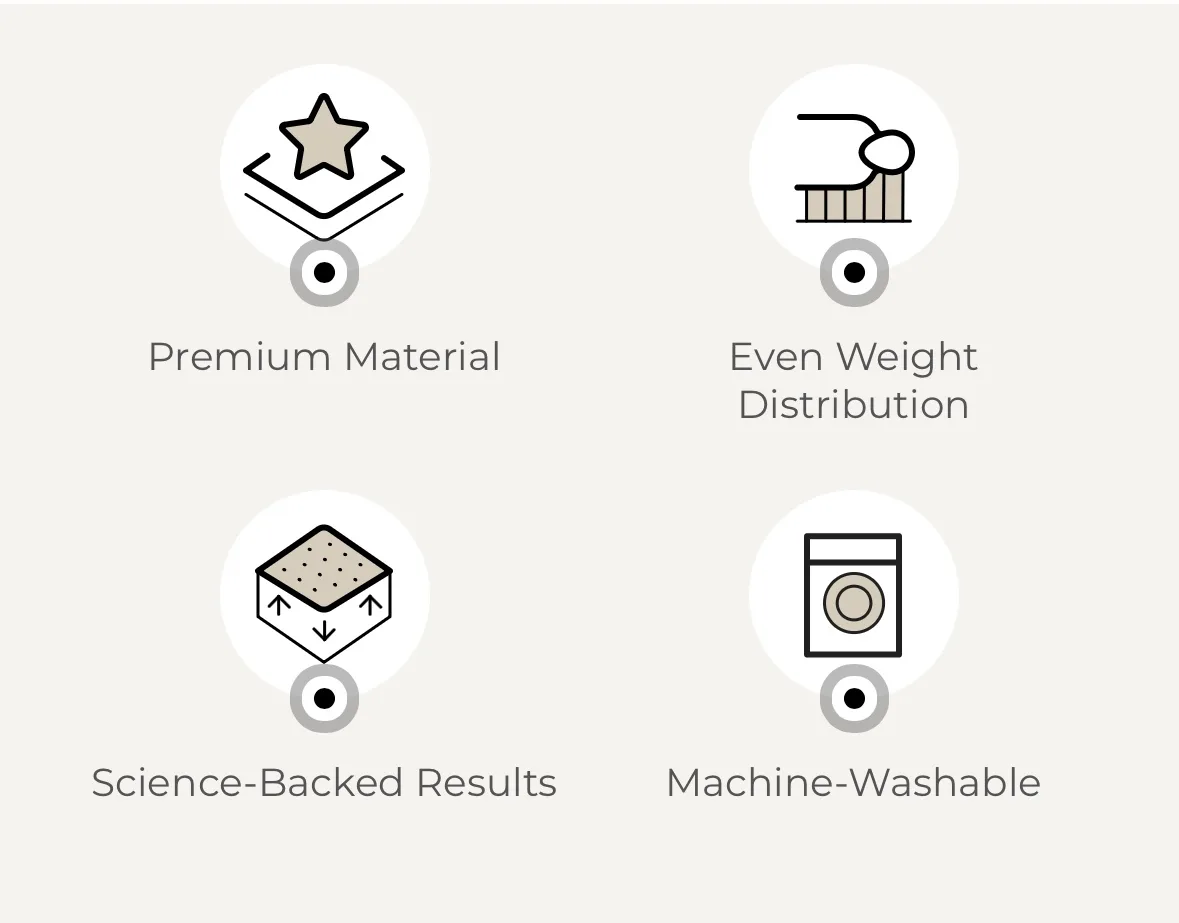 BRAND NEW Hush Iced Cover (king/grey) image indicator(3)