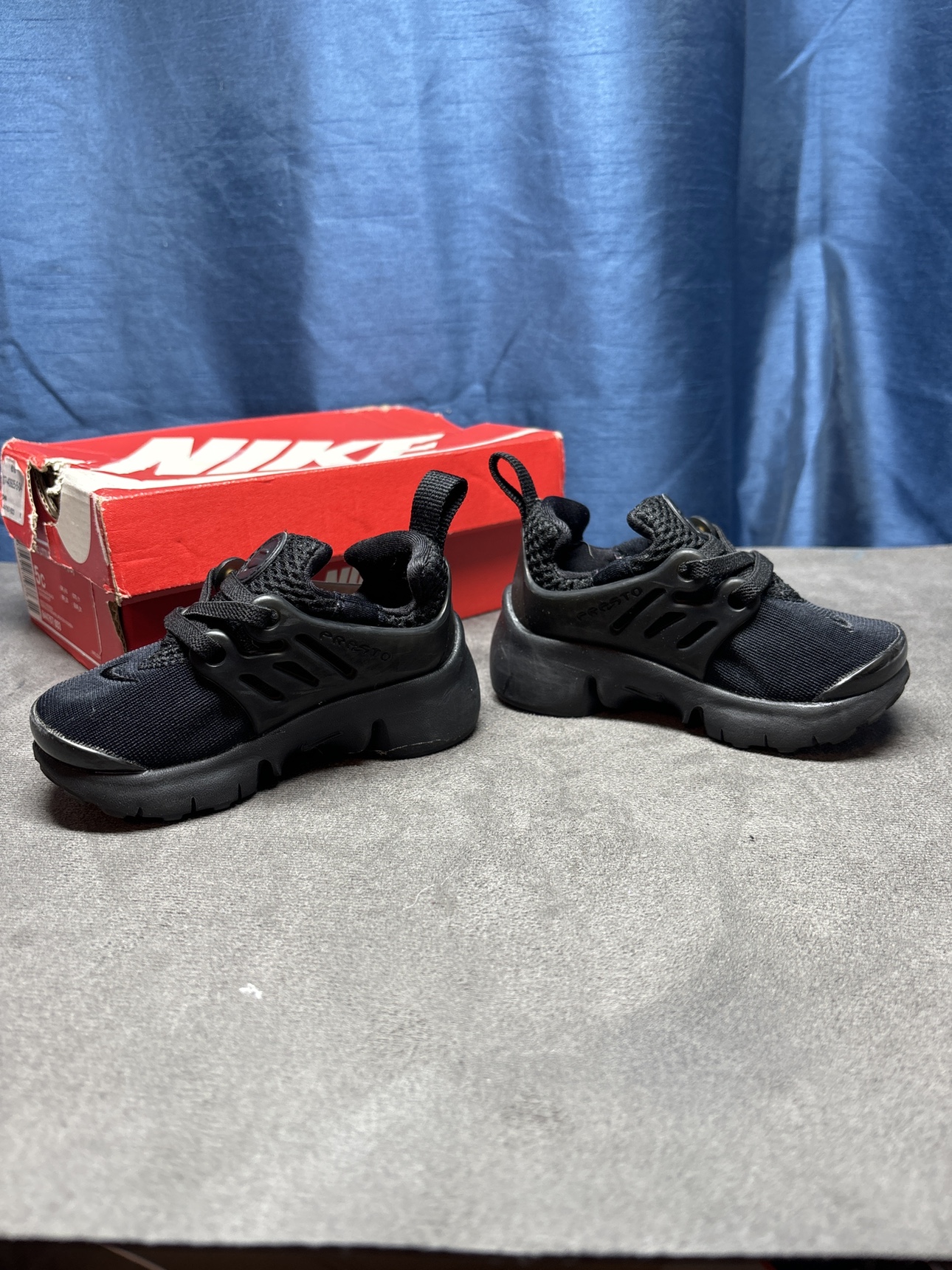 Nike Presto Black Toddler Shoes - photo 4