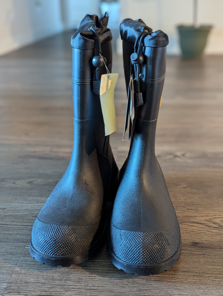 Men's Size 8 Black CSA Work Boots - photo 5