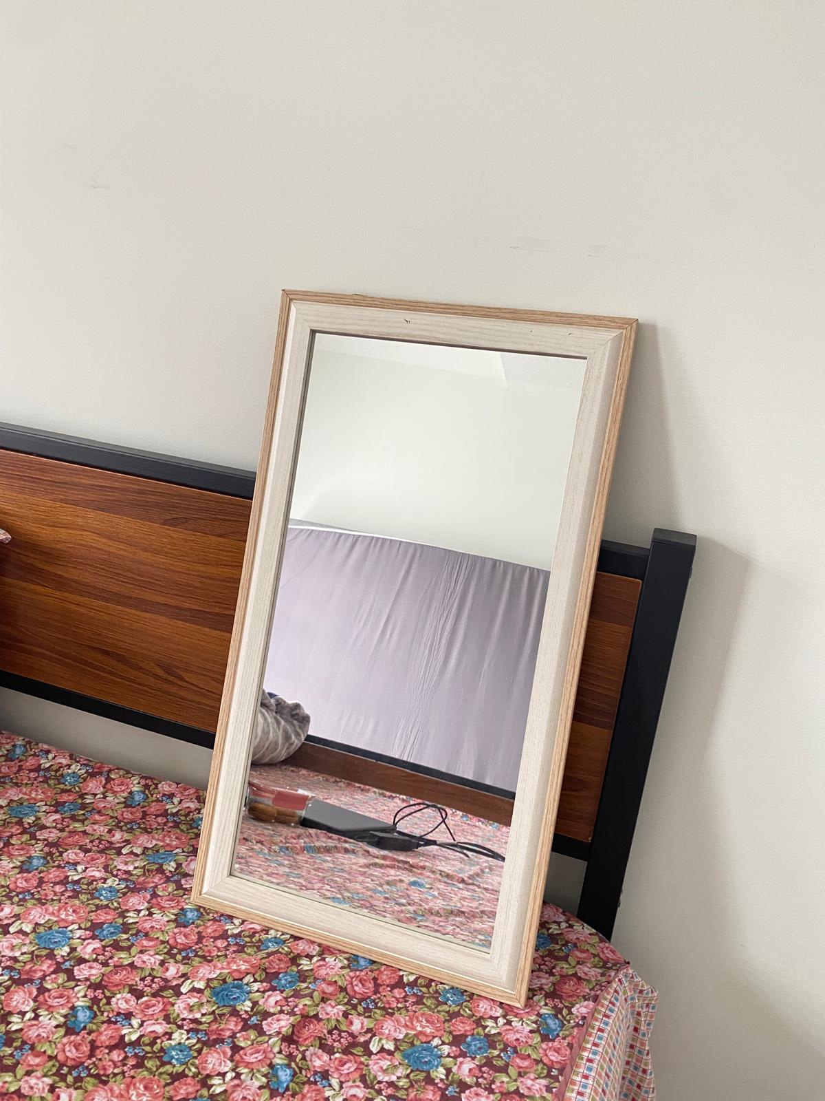 Wooden Framed Mirror - photo 4