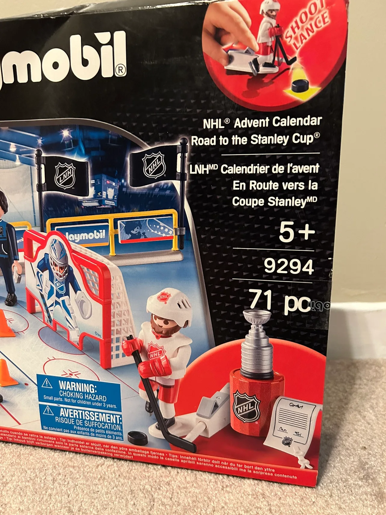 Playmobil NHL Advent Calendar - Road the the Stanley Cup. NEW image indicator(2)