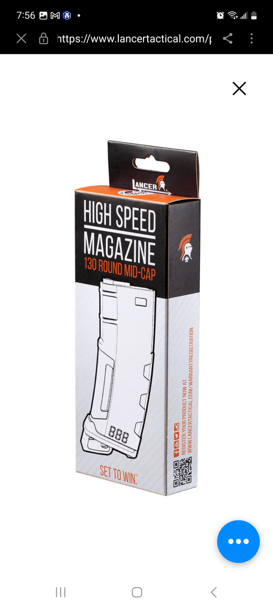Lancer Tactical 130 Round Mid-Cap Magazine - photo 3